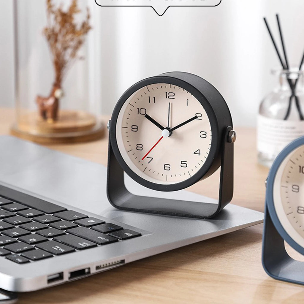 Retro Wecker Classic – Lautloser Analog-Wecker