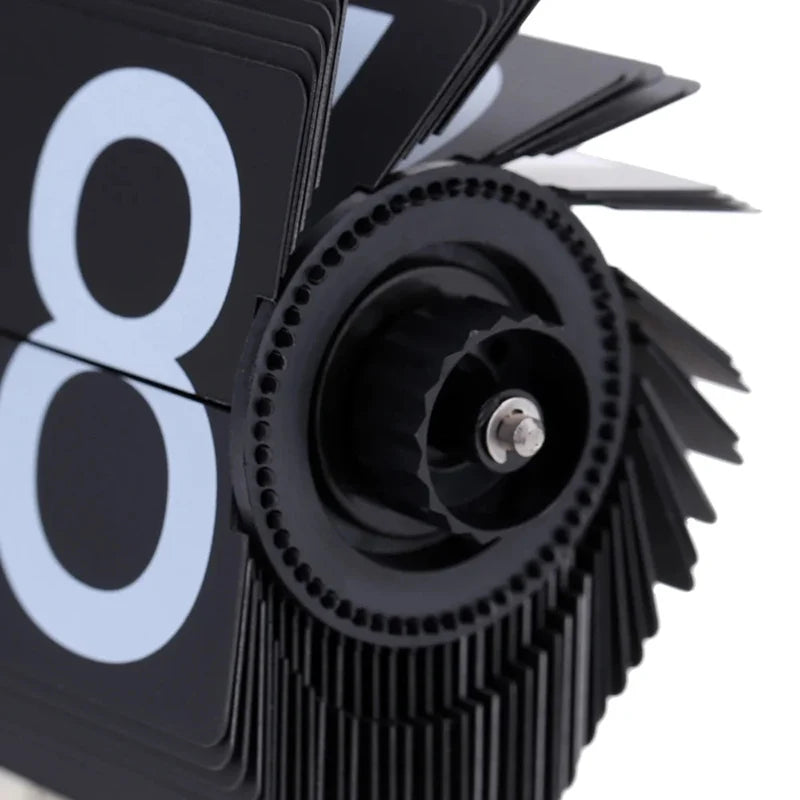 Flip Clock Vintage – Mechanische Retro Klappzahluhr