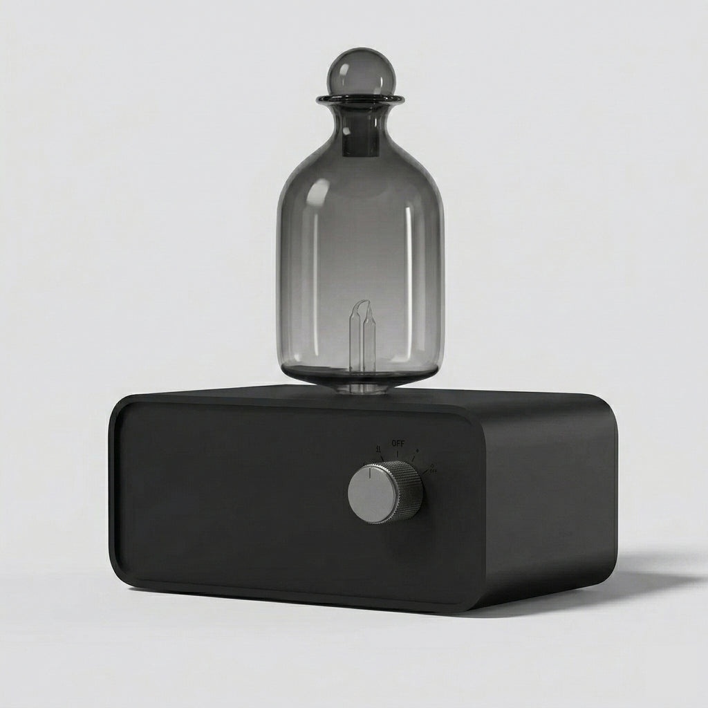 Nebula Wood – Wasserloser Aroma Diffuser aus Holz & Glas