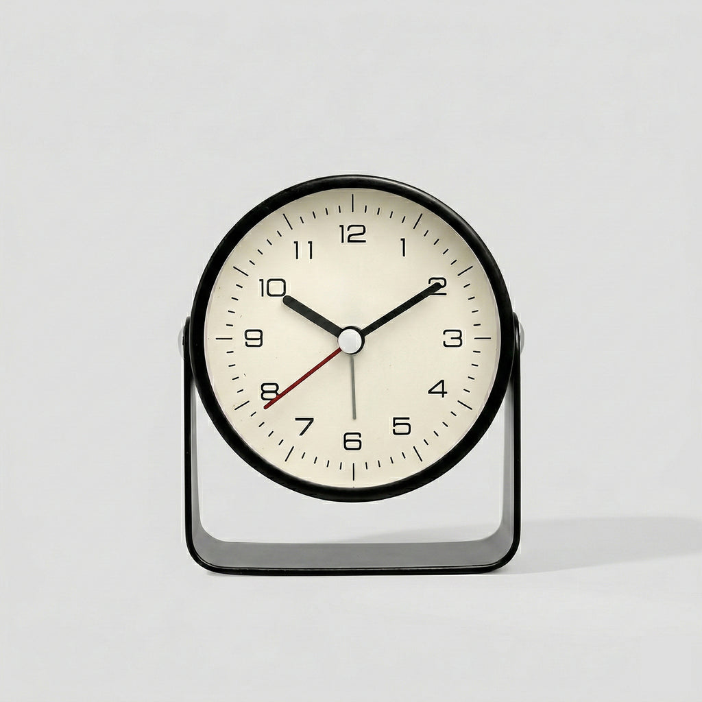 Retro Wecker Classic – Lautloser Analog-Wecker