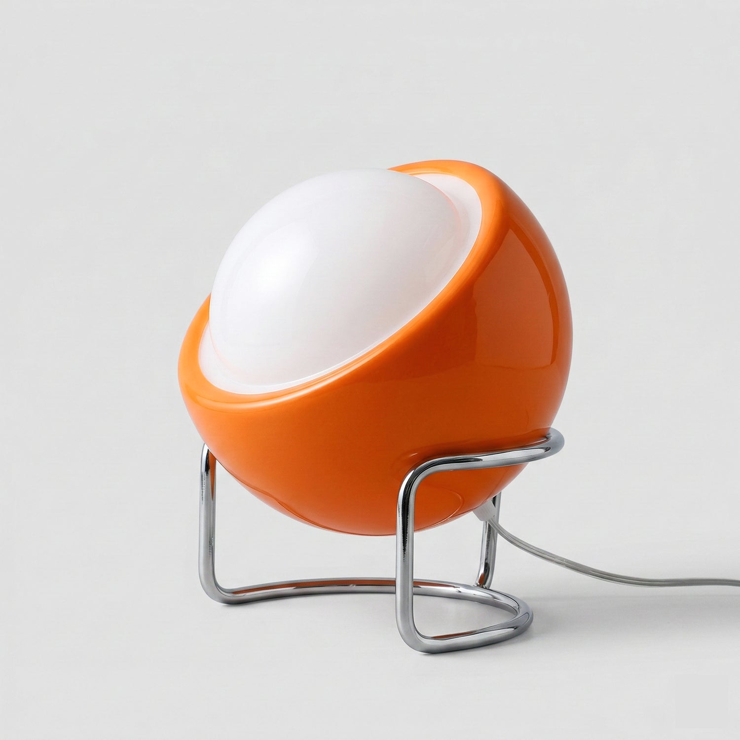 Medieval Bauhaus – Retro Glas-Tischleuchte