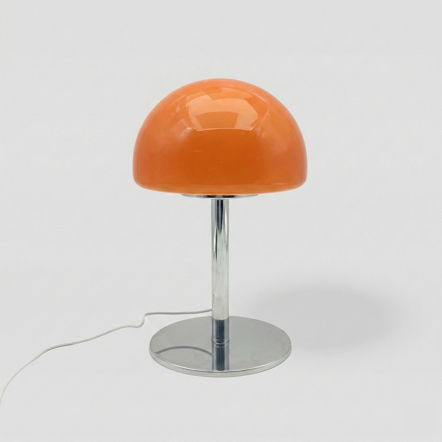 Mid-Century Glas-Pilzlampe „Sol“ – Dimmbare Design-Tischleuchte