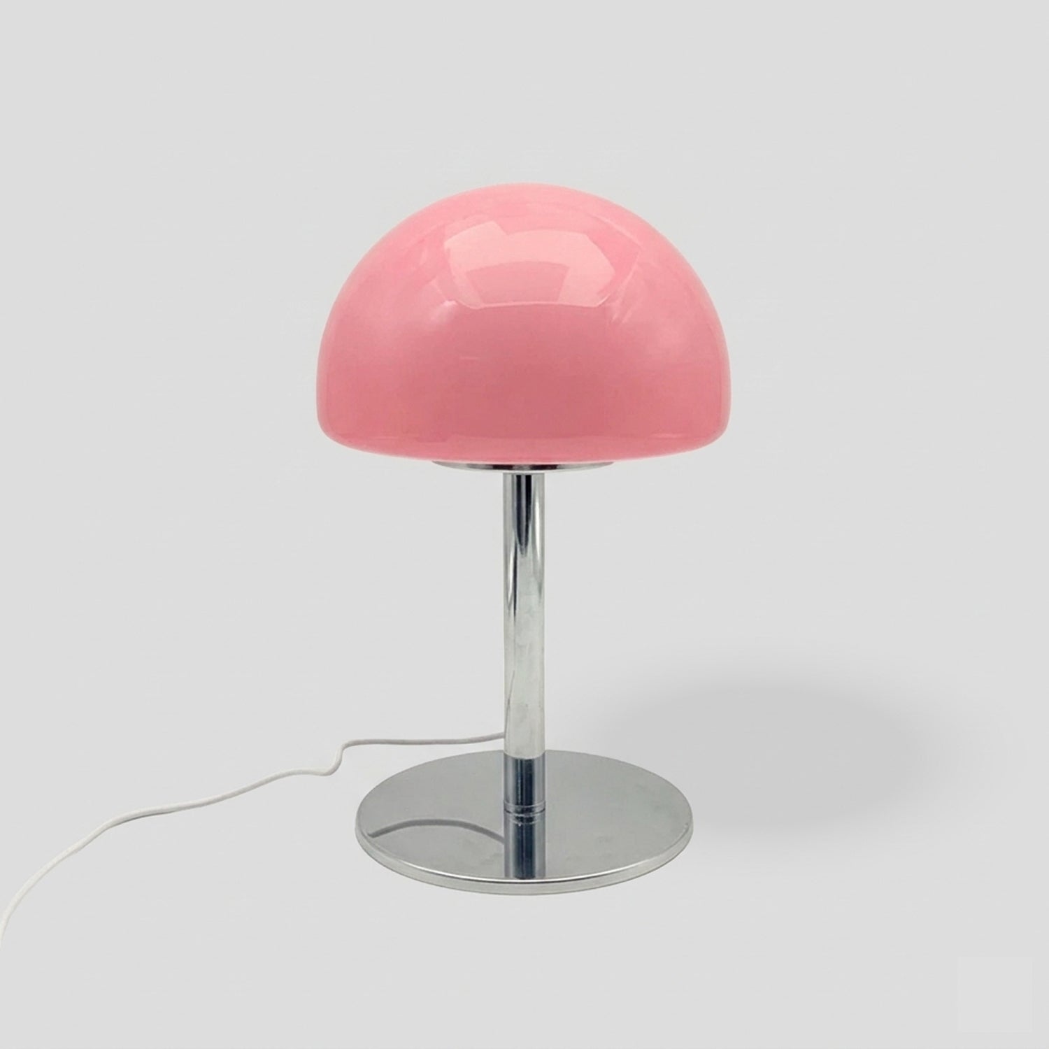 Mid-Century Glas-Pilzlampe „Sol“ – Dimmbare Design-Tischleuchte