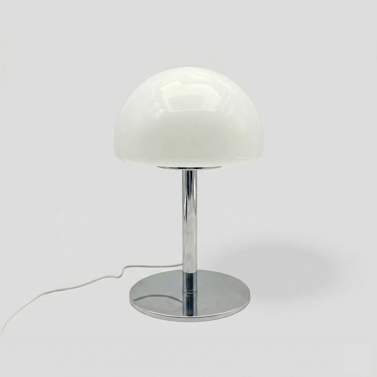 Mid-Century Glas-Pilzlampe „Sol“ – Dimmbare Design-Tischleuchte